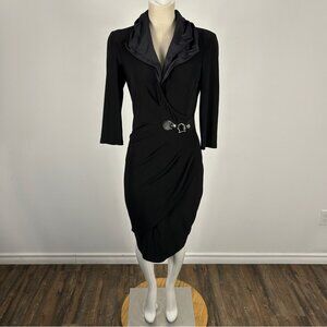 ❤️Joseph Ribkoff Elegant Black Long Sleeve Dress 4